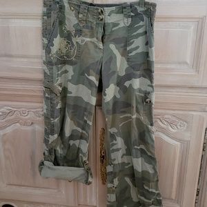 INC Camo Cargo pants